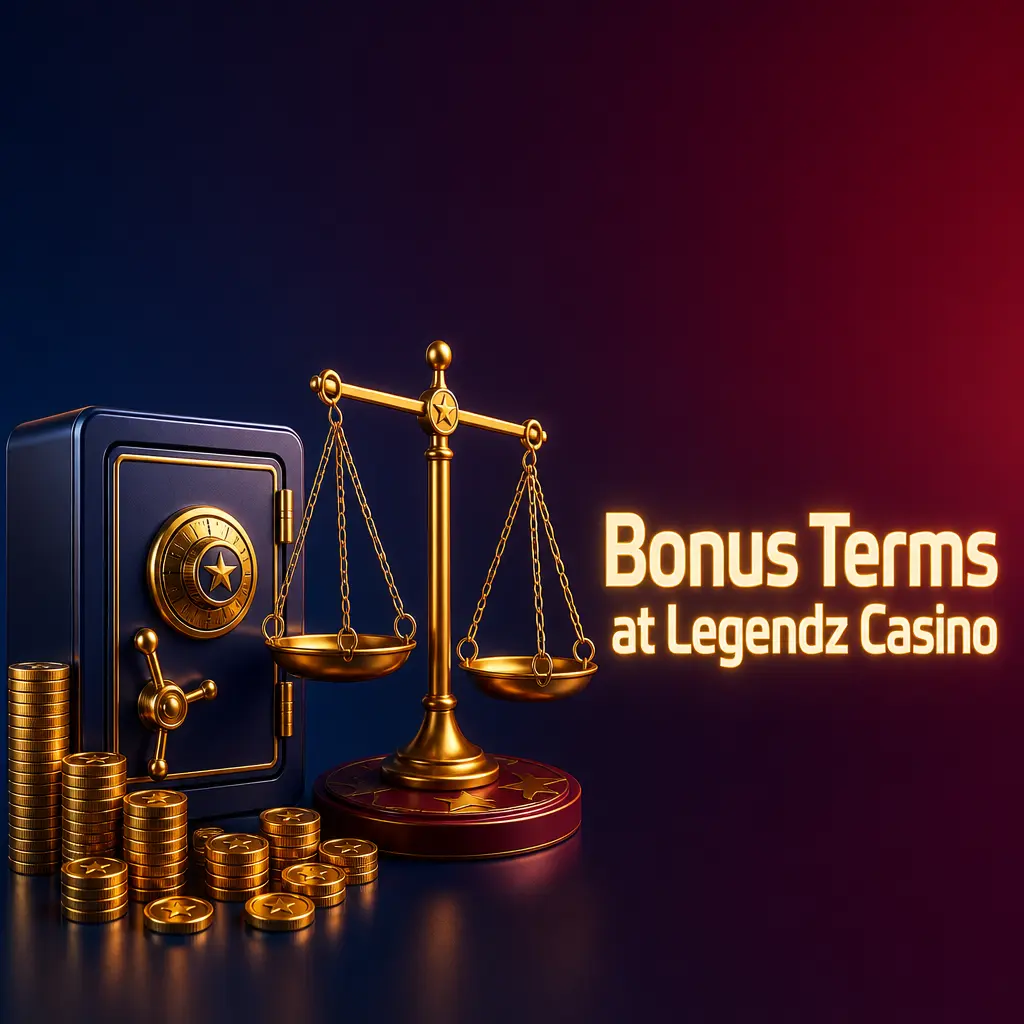 Legendz Casino bonus terms: eligibility, state restrictions, SC/GC rules, playthrough requirements, and promotion policy overview.