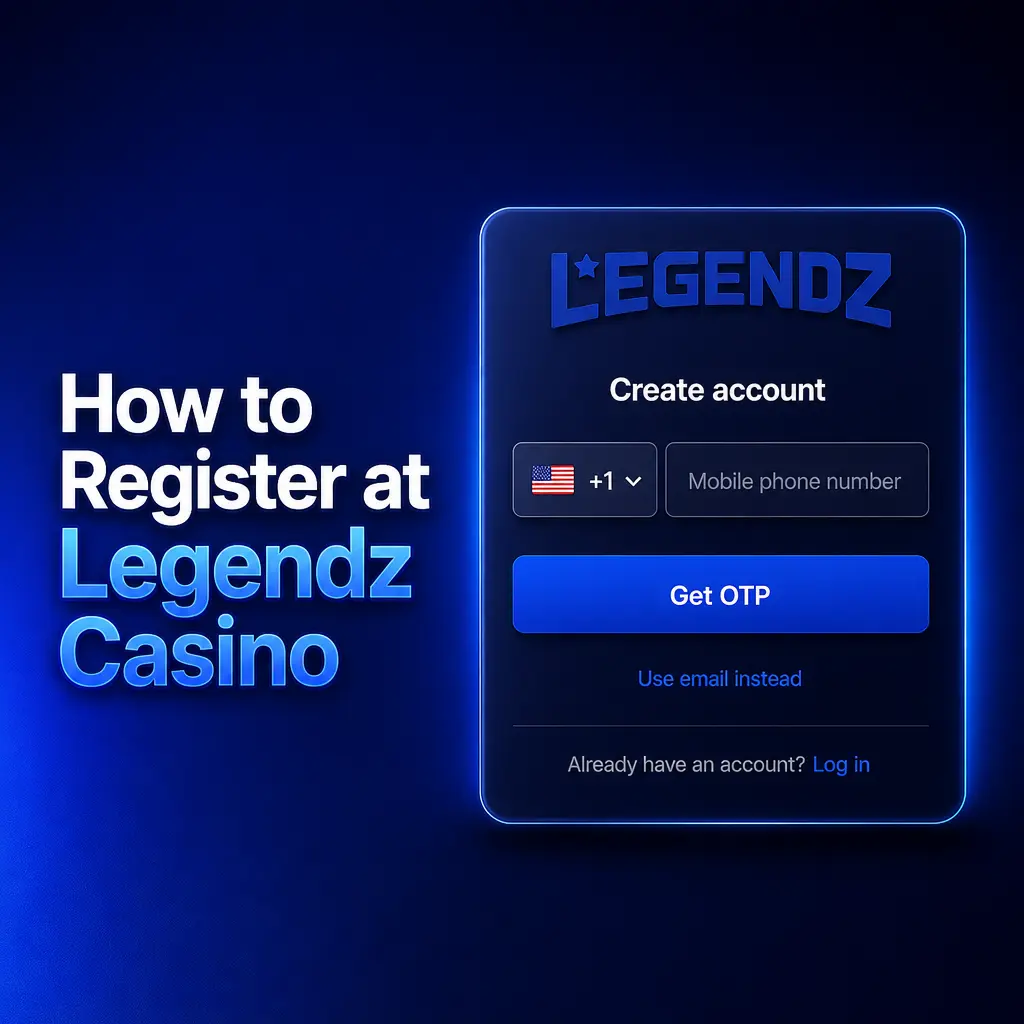Step-by-step guide to registering at Legendz Casino and claiming a 500 GC plus 3 SC welcome bonus