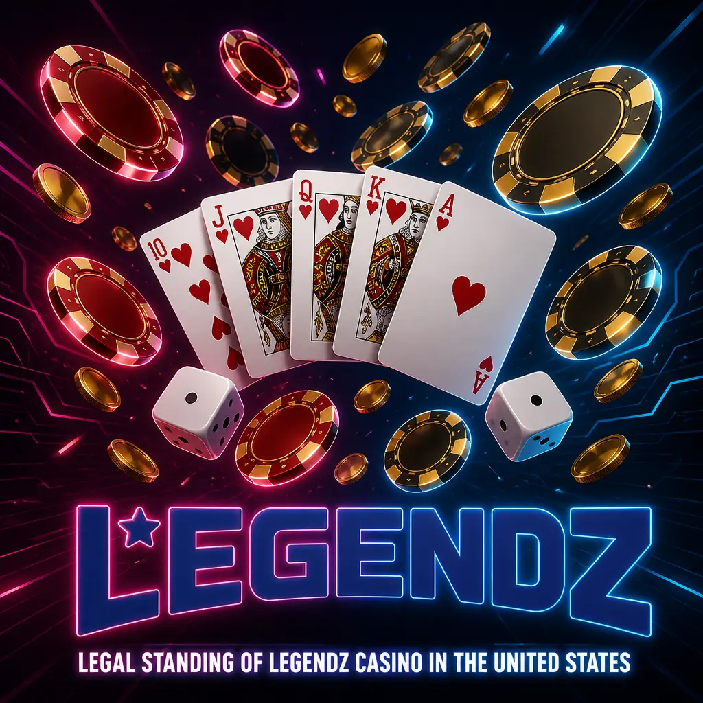 Legendz Casino sweepstakes model: legal U.S. framework, Gold and Sweeps Coins, privacy policy, and responsible gaming tools for members.