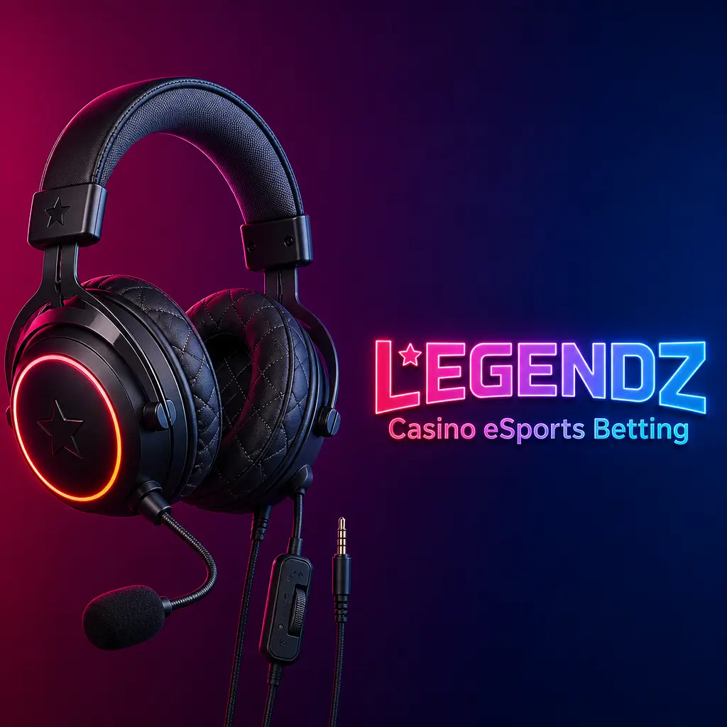 Legendz Casino eSports betting page showing CS2, Dota 2, League of Legends, and Valorant match, map, and round markets.