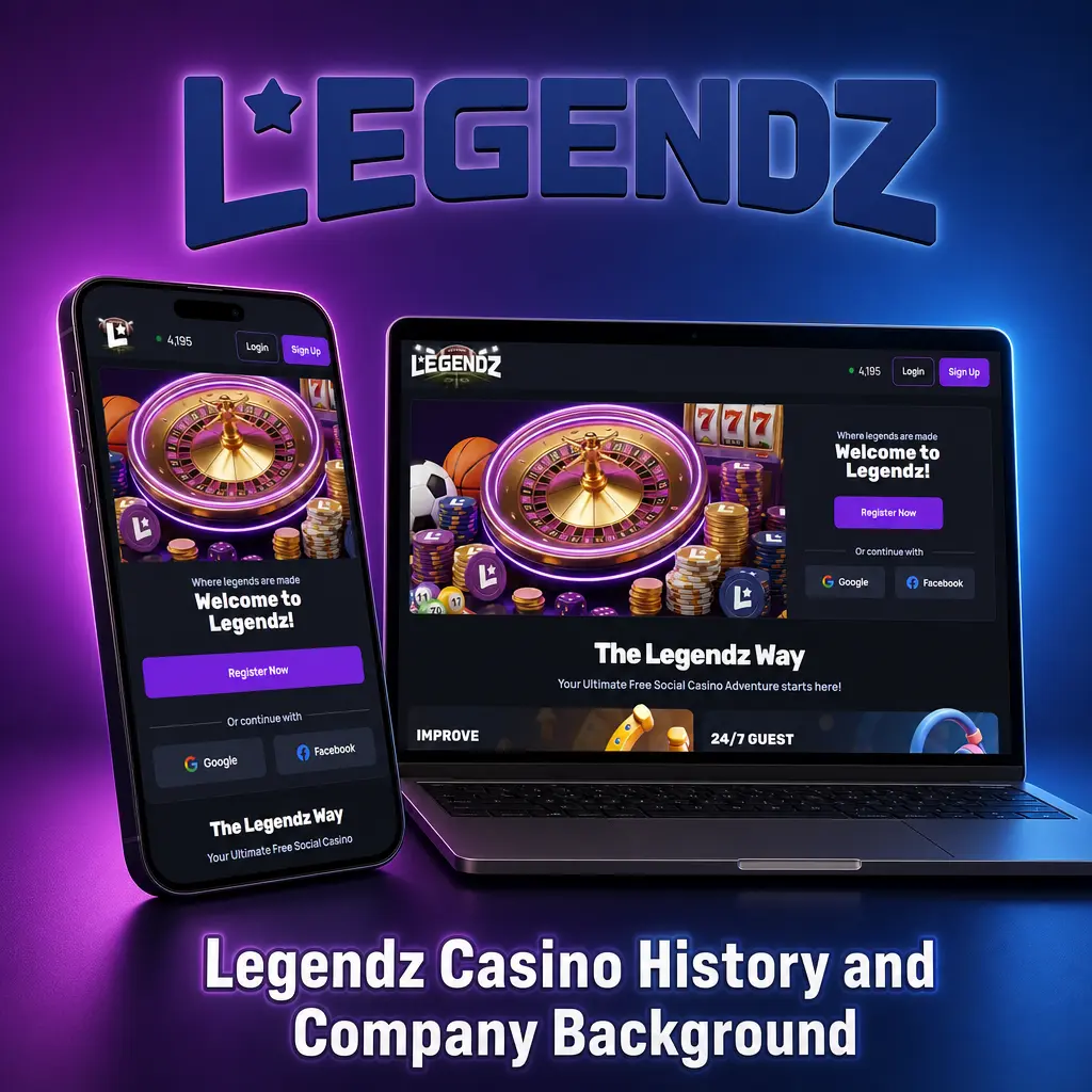 Legendz Casino history and company background: founding, leadership, and headquarters overseeing U.S. sweepstakes gaming operations