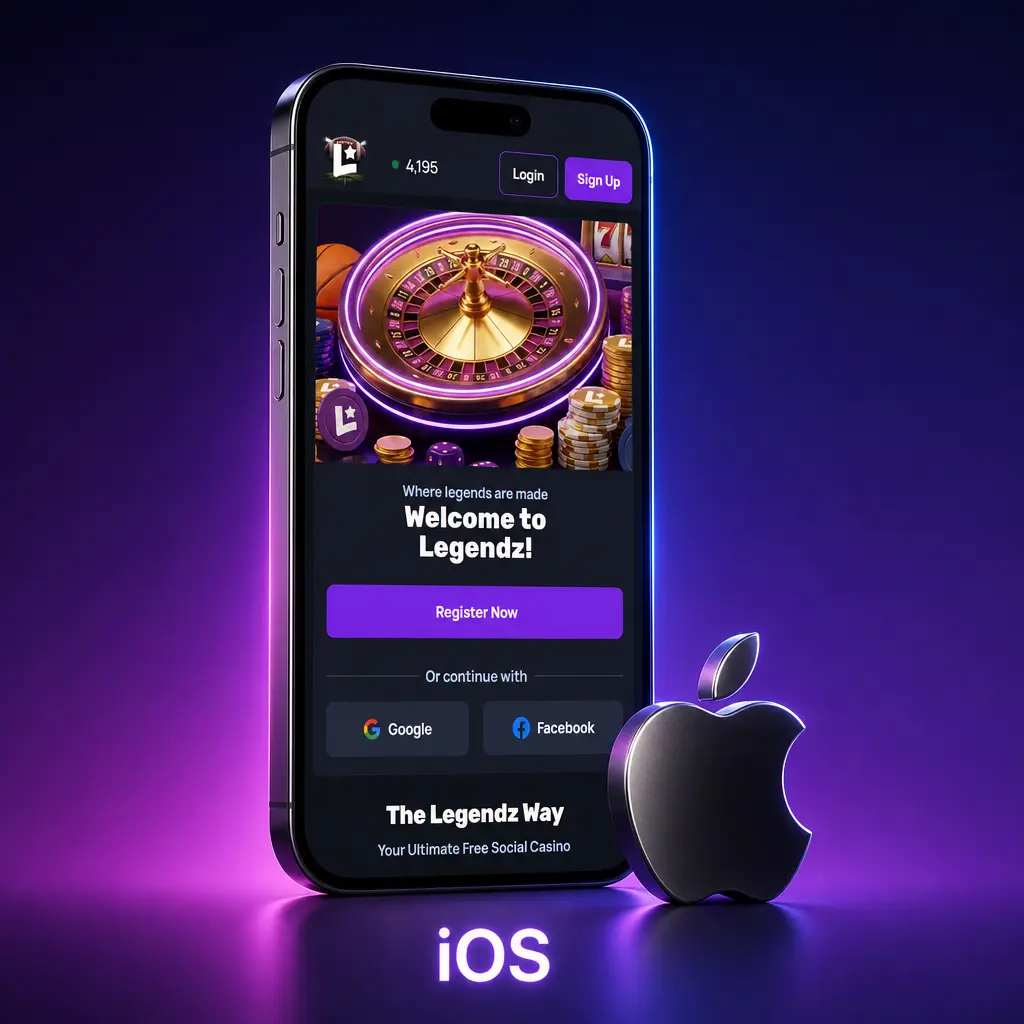Legendz Casino iOS access via Safari mobile site with Add to Home Screen setup steps for iPhone and iPad users