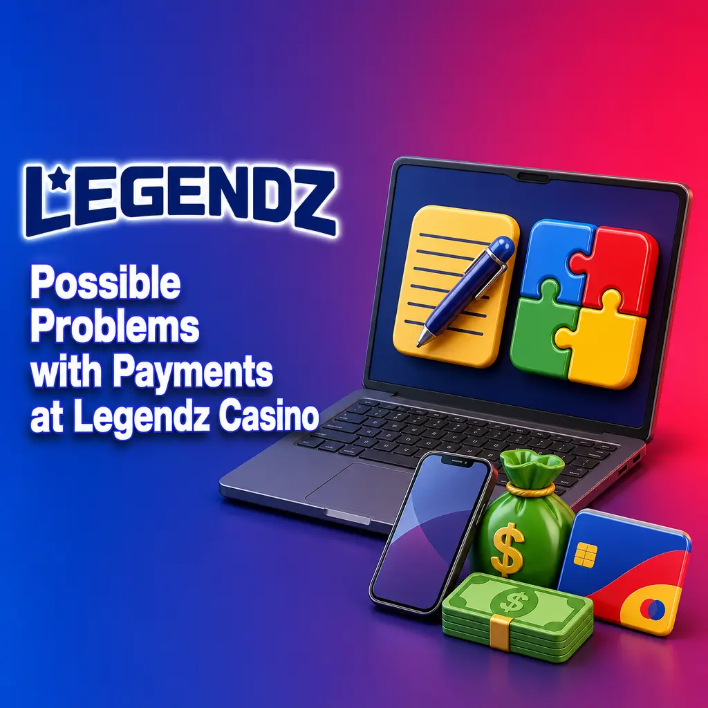 Common payment issues at Legendz Casino: declined cards, delayed withdrawals, mismatched methods, and incomplete bonus wagering requirements.