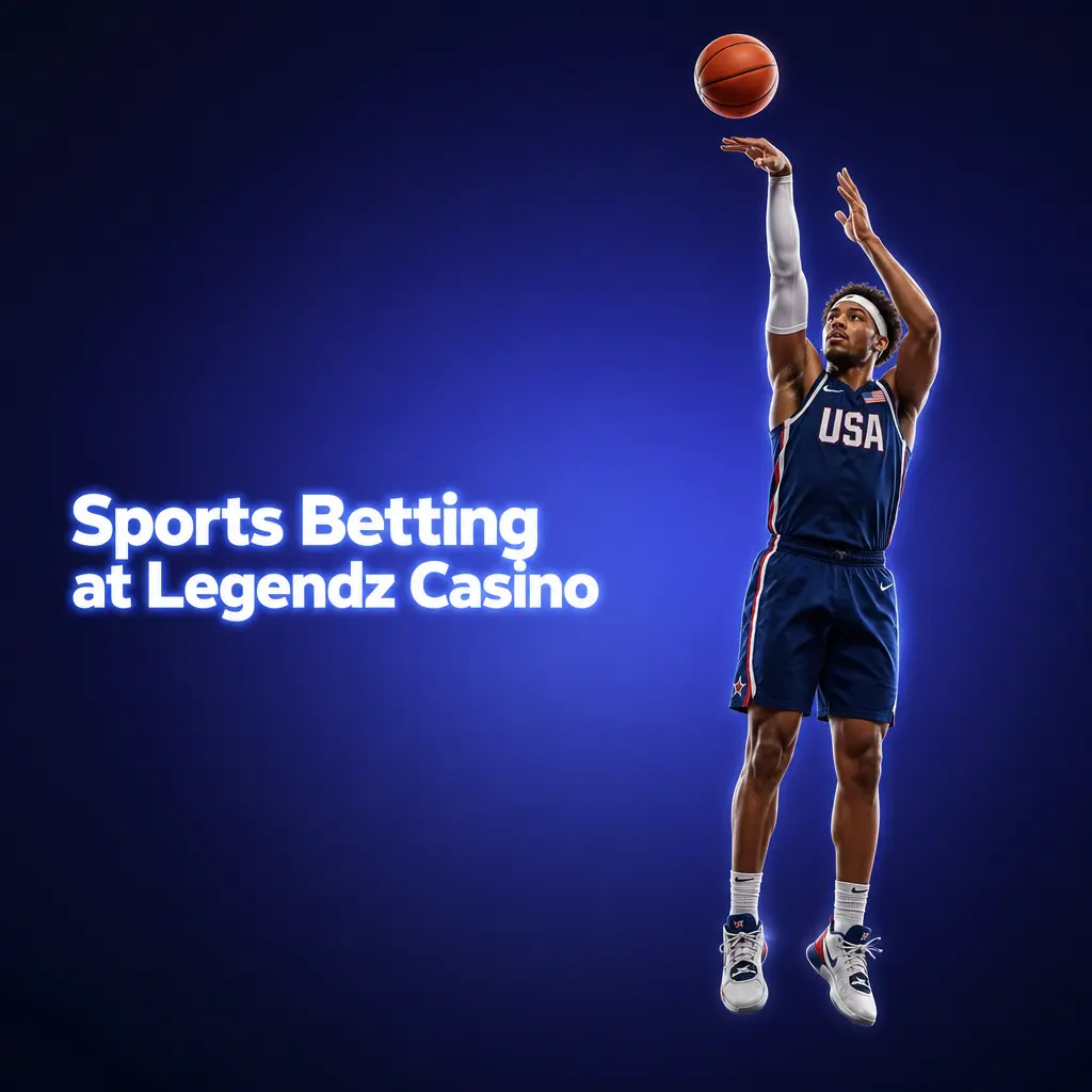 NFL, NBA, MLB, NHL, UFC, and soccer betting markets at Legendz Casino sportsbook with live-updating odds